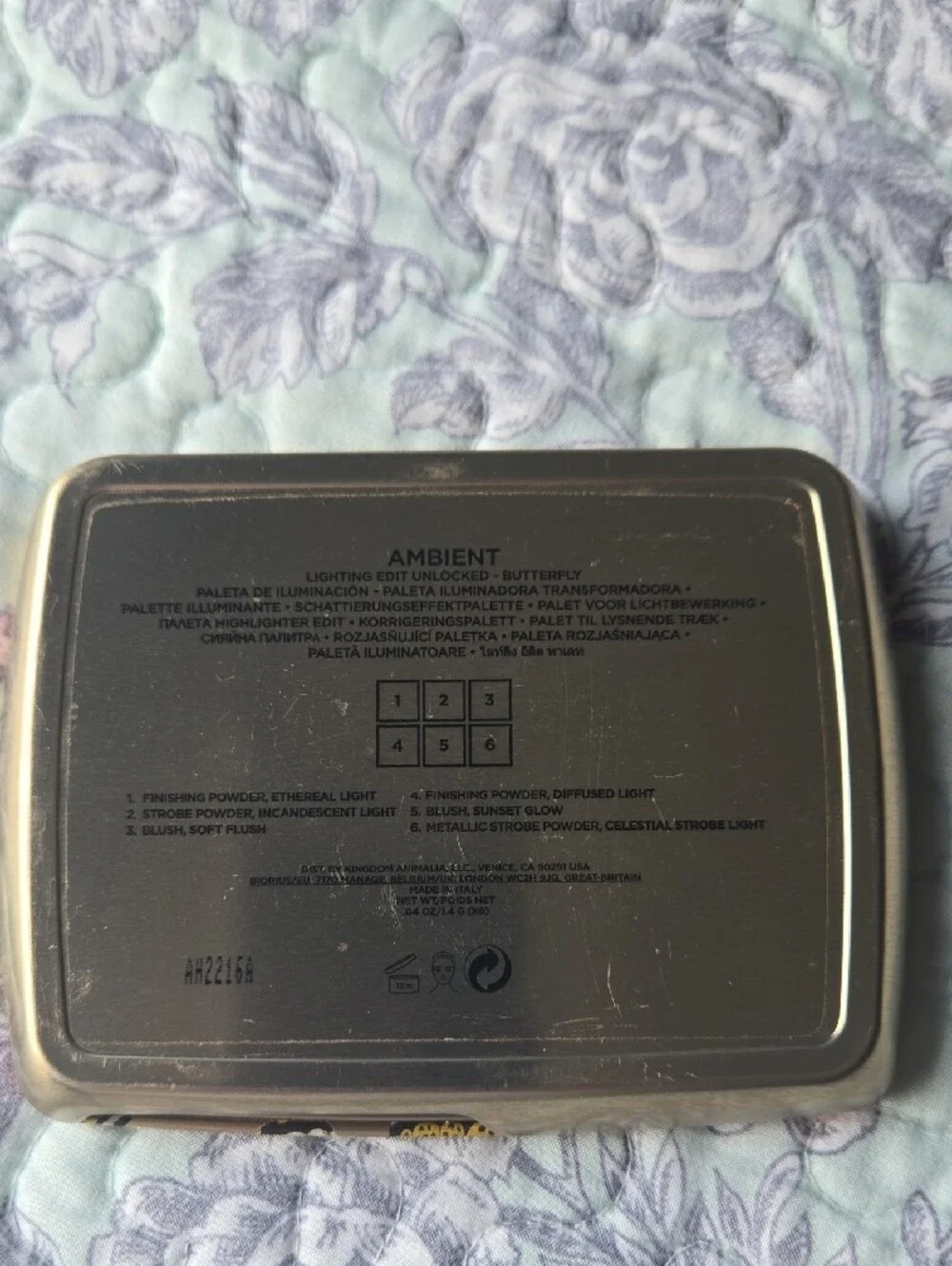 Hourglass Limited Edition Butterfly Palette
